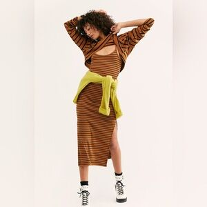 Free People Zinnia Striped Top and Dress Set